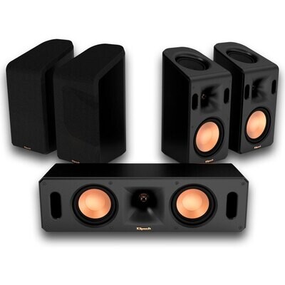 Pack Klipsch Reference Theater ATMOS 5.0.4 EUA Black (SYSTEM)