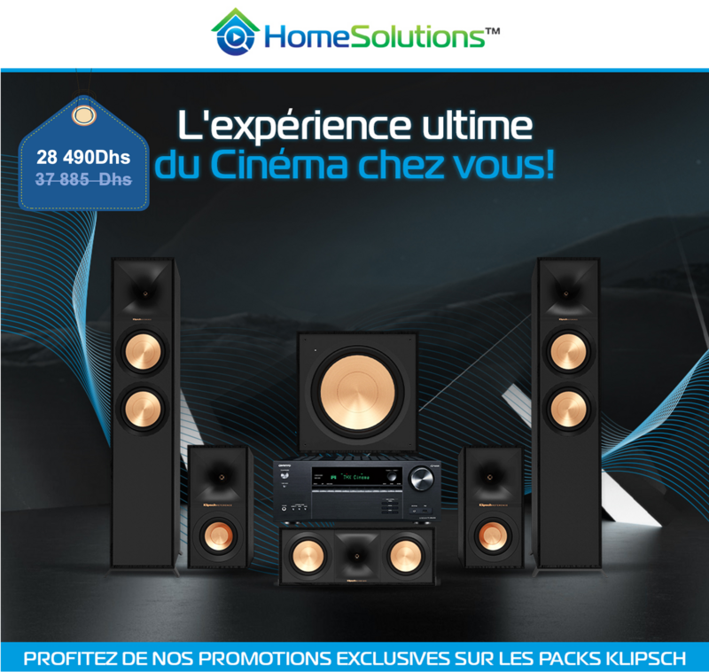 Pack HomeCinema Klipsch /Onkyo 5.1