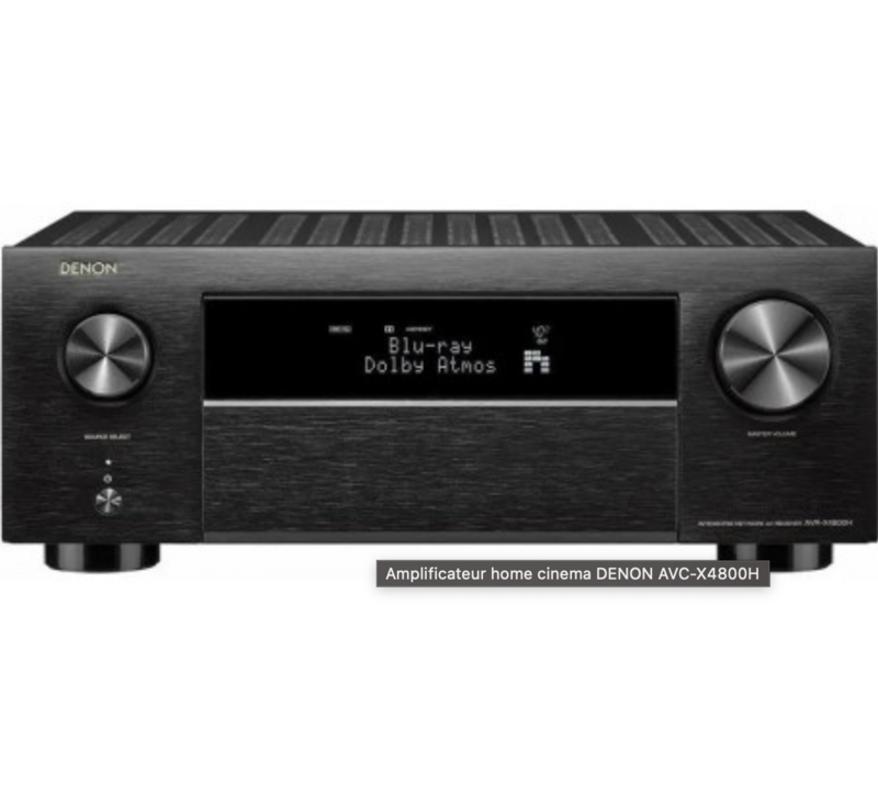 DENON AVC-X4800H Ampli audio-vidéo 9.4