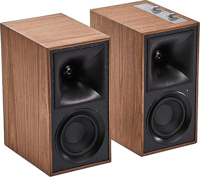 Enceinte Amplifiée Klipsch The Fives  Walnut (PAIR)