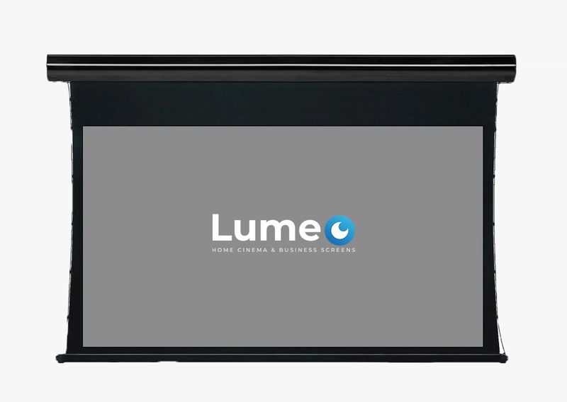 Lumeo Cinema Nova S+ : Ecran de projection Motorisé 4K, Tenssioné Gris 150&#39; 16/9