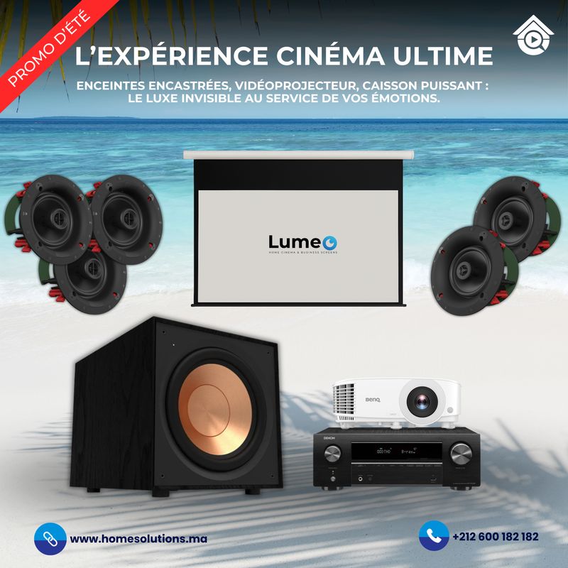 Pack Home Cinéma invisible  5.1 –  Été 2025