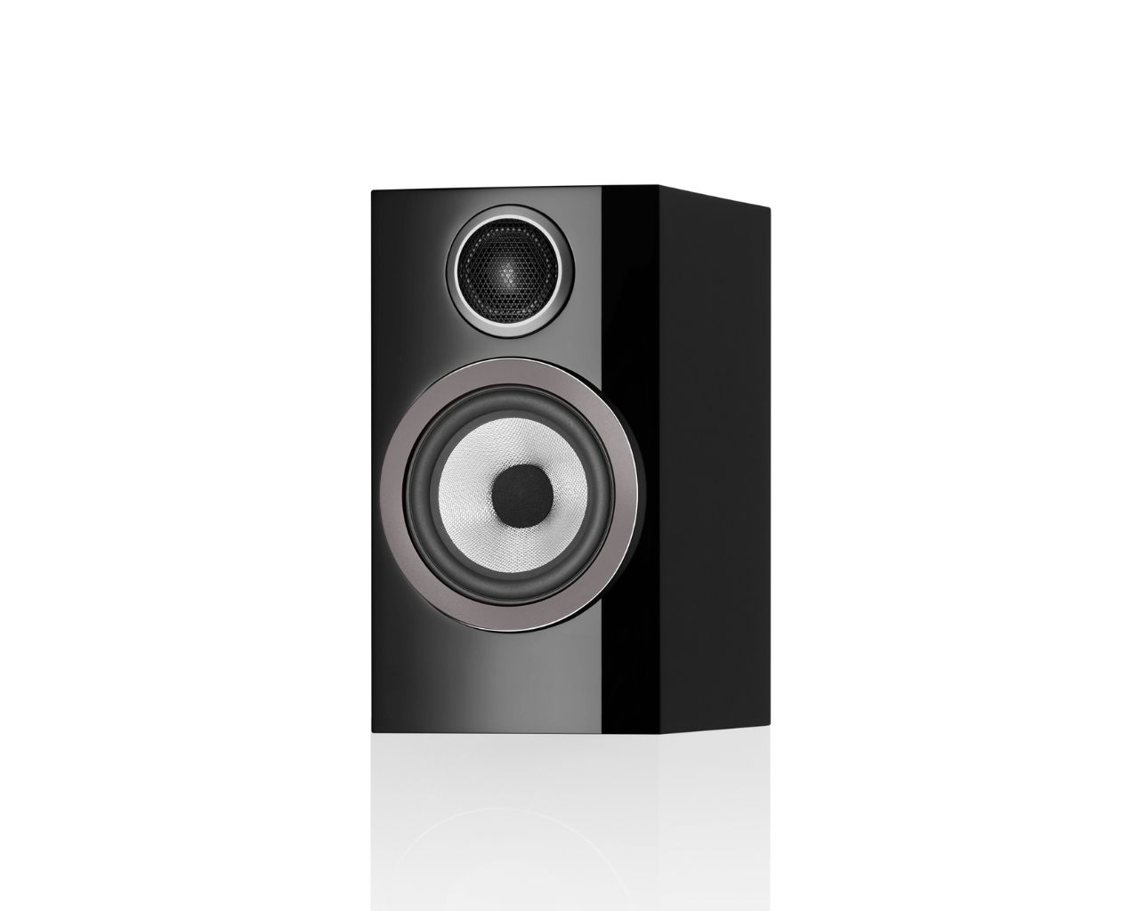 Enceinte bibliothèque B&amp;W 707 S3 Gloss Black (Unité)