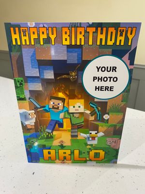 Free Printable Minecraft Birthday Banner - View #3