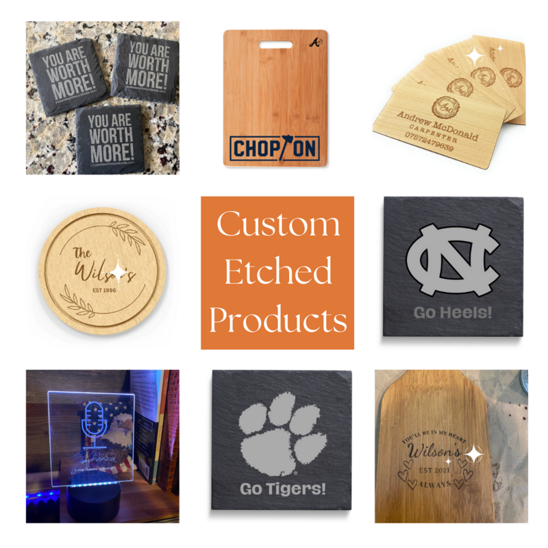 Custom Etched Products