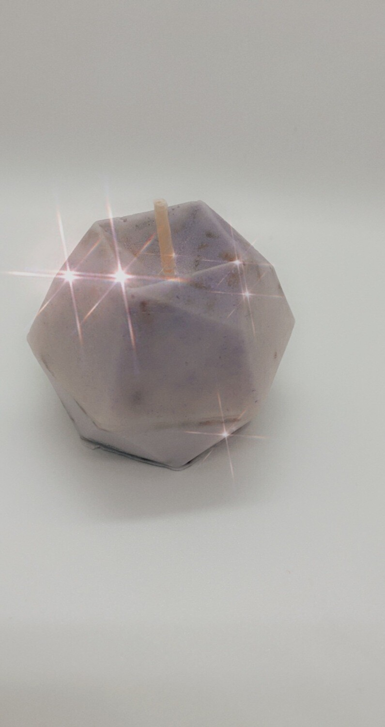 Diamond Cube Candle