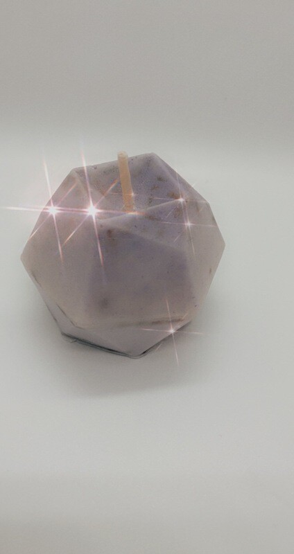 Diamond Cube Candle