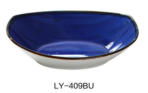 Yanco LY-409BU Lyon 9&quot; Oval Bowl 20 OZ