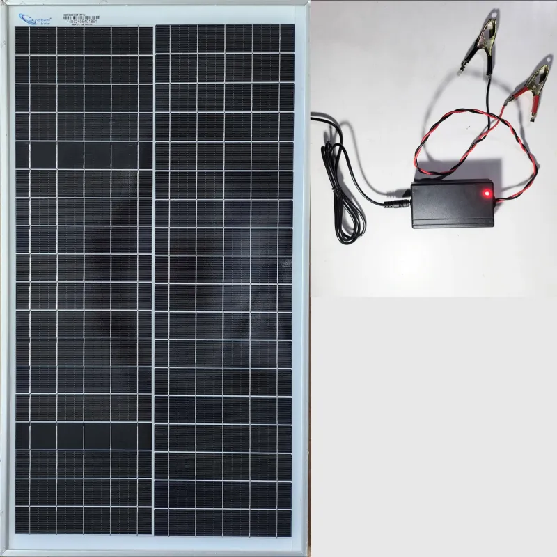 SOLAR CHARGER KIT FOR 12V CAR BATTERY WITH 40W Solar Panel