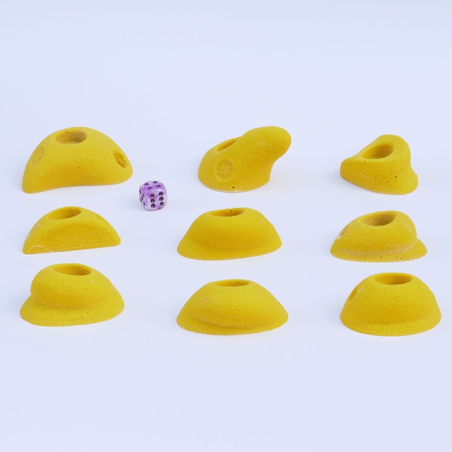 Set "Tommy" Footholds 9 Pieces PE Footholds