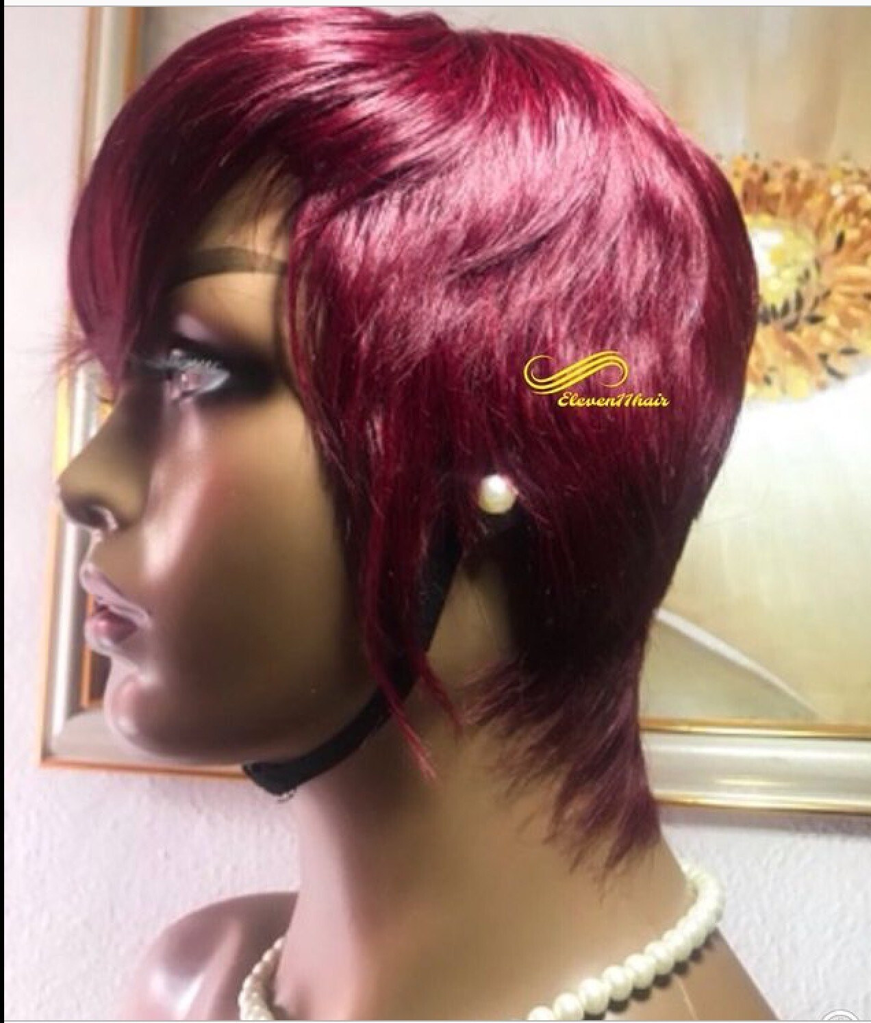Pixie cut wig