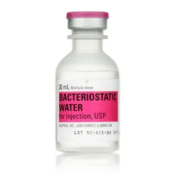 Bacterio static water saline
