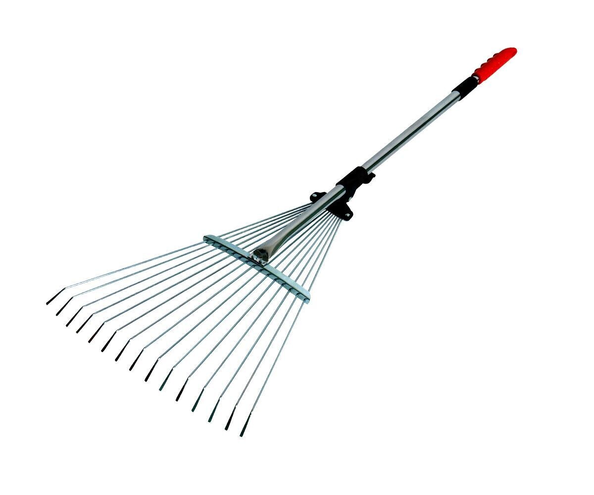 Expanding Telescopic Rake 15 Tine