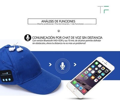 Gorro Con Auriculares Bluetooth