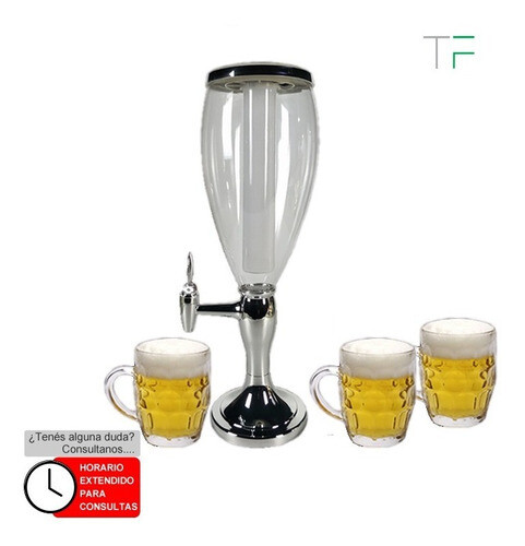 Dispensador De Cerveza  3lts. ¡¡ Entrega Inmediata !!