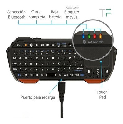 Teclado Mini Bluetooth Android - Ios ¡¡entrega Inmediata!!