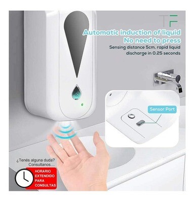 Dispensador Automático De Alcohol En Spray  - Tecfinder 