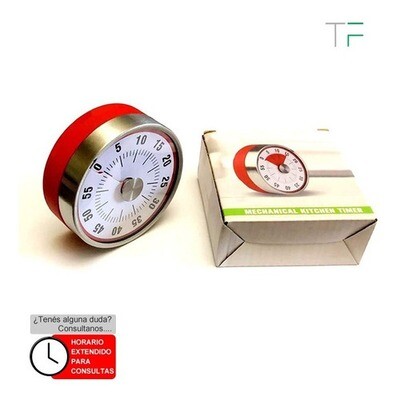 Timer De Cocina Mecánico - Tecfinder 