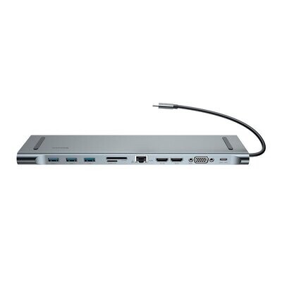 Adaptador Hub 11 En 1 - Estacion De Acople Baseus