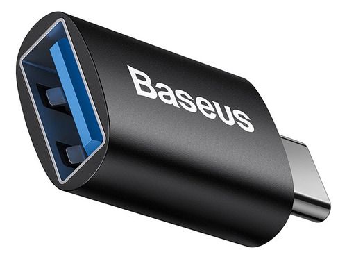 Adaptador Usb-c A Usb-a Baseus, Color: Negro