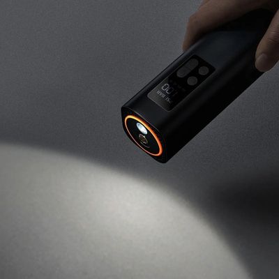 Mini Inflador Compresor Para Auto Inteligente Con Luz Baseus