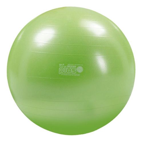 Pelota De Pilates Gyminc Plus 75cm - Calidad Premuim, Color: Verde claro