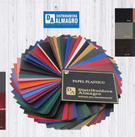 PAPEL PLASTICO PARA ENCUADERNACION