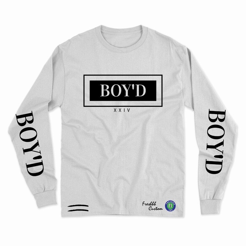 Original BOY&#39;D Long Sleeve Shirt White