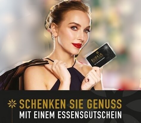 Restaurantgutschein mit Geschenkskuvert