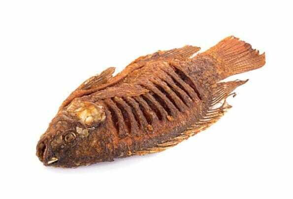 Whole deep fried Tilapia