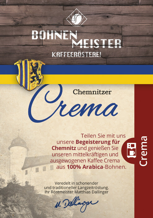 Paket Kaffee Crema 5 Kaffees je 250g