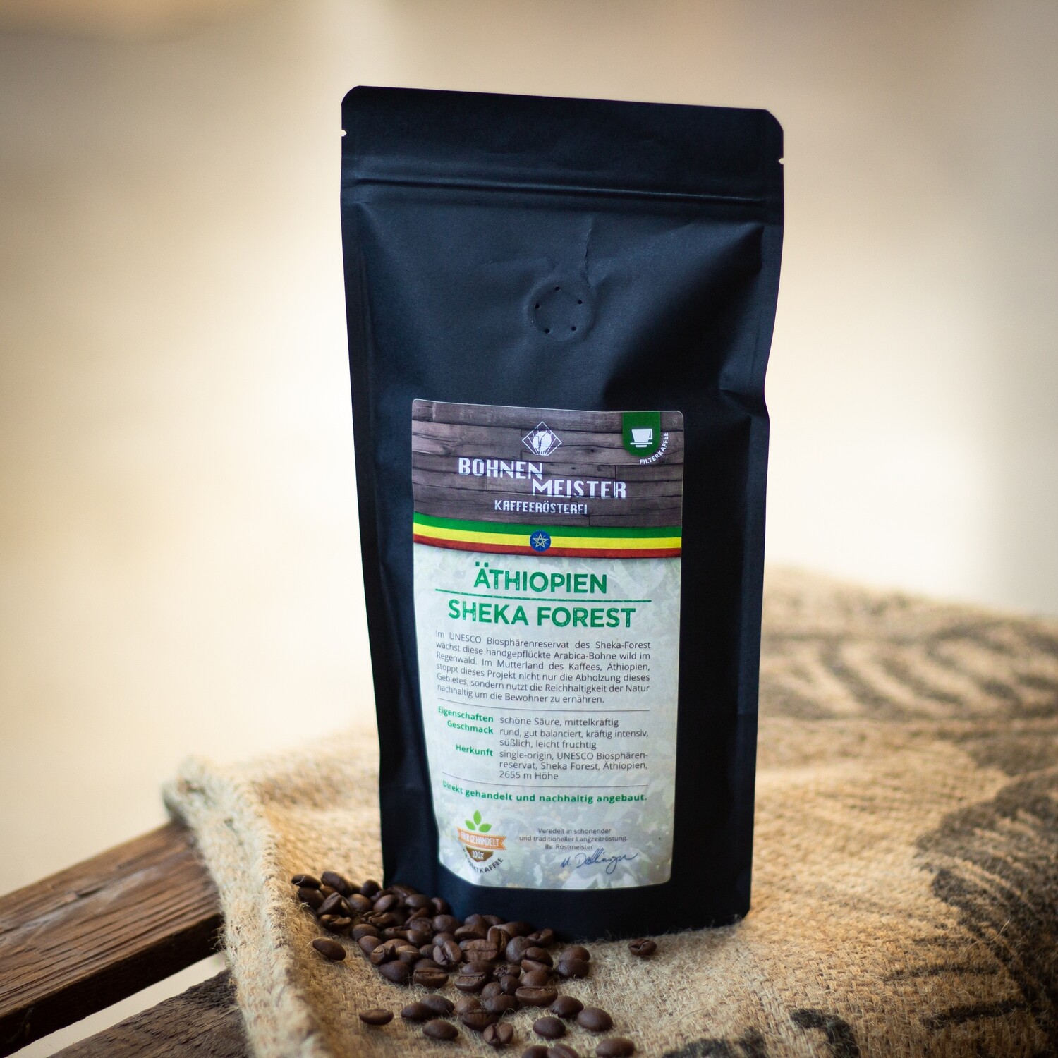 Äthiopien Waldkaffee- Projektkaffee fair-direkt-nachhaltig-