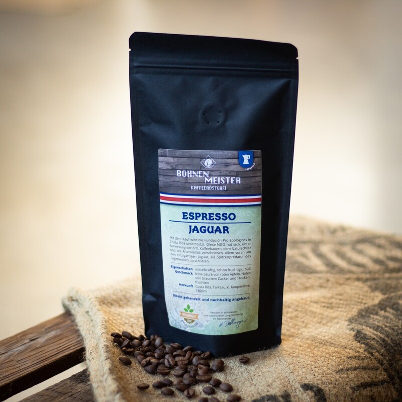 Espresso Jaguar Honey Espresso Jaguar Honey "fair-direkt-nachhaltig"