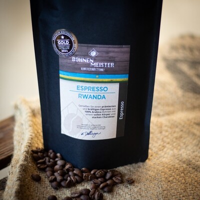 Espresso Rwanda -Goldmedaille 2021-