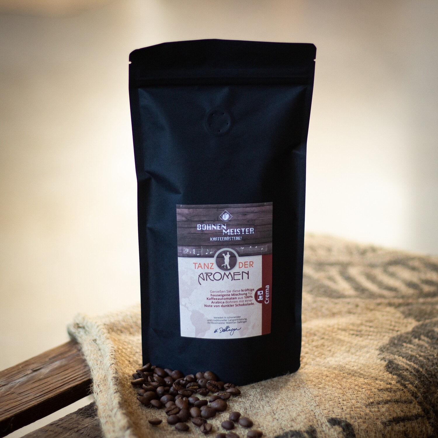 Tanz der Aromen- Kaffee Crema