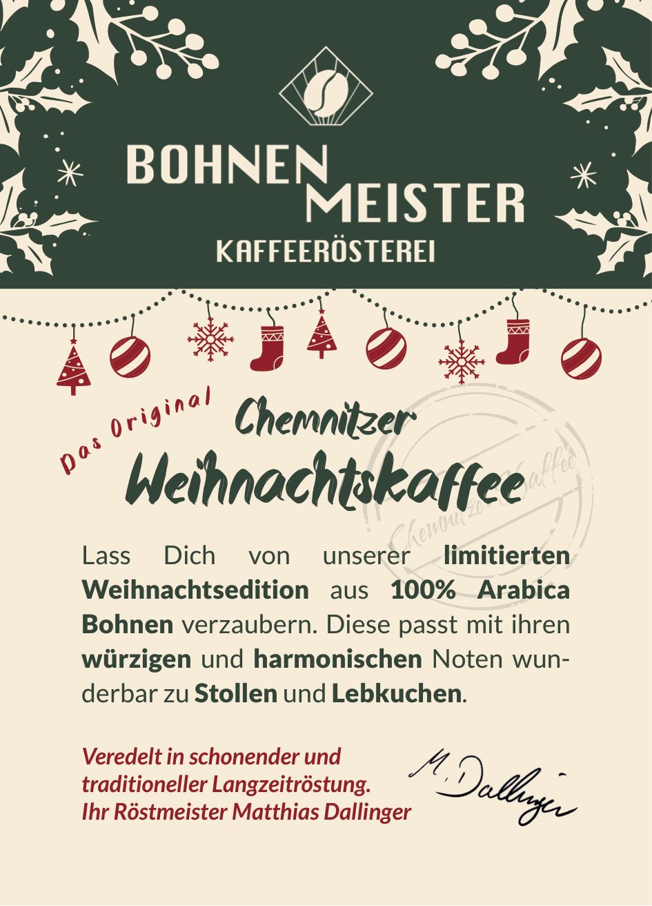 Chemnitzer Weihnachtskaffee Chemnitzer Weihnachtskaffee