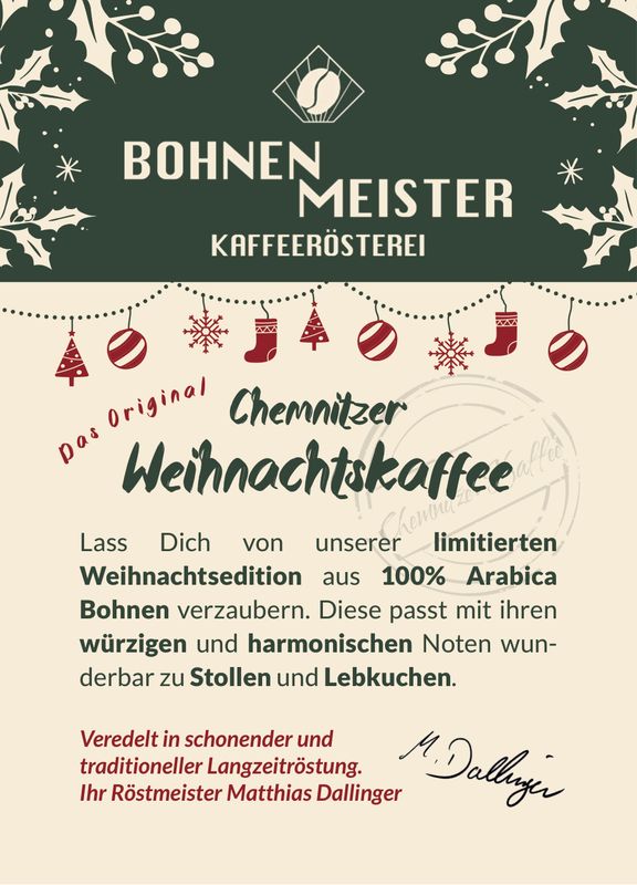 Chemnitzer Weihnachtskaffee
