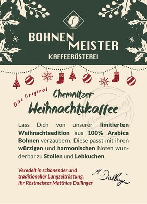 Chemnitzer Weihnachtskaffee