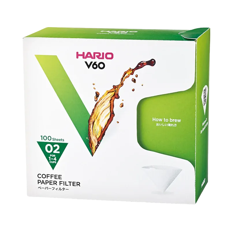 Hario - Papierfilter für V60 - 02 100 Stück