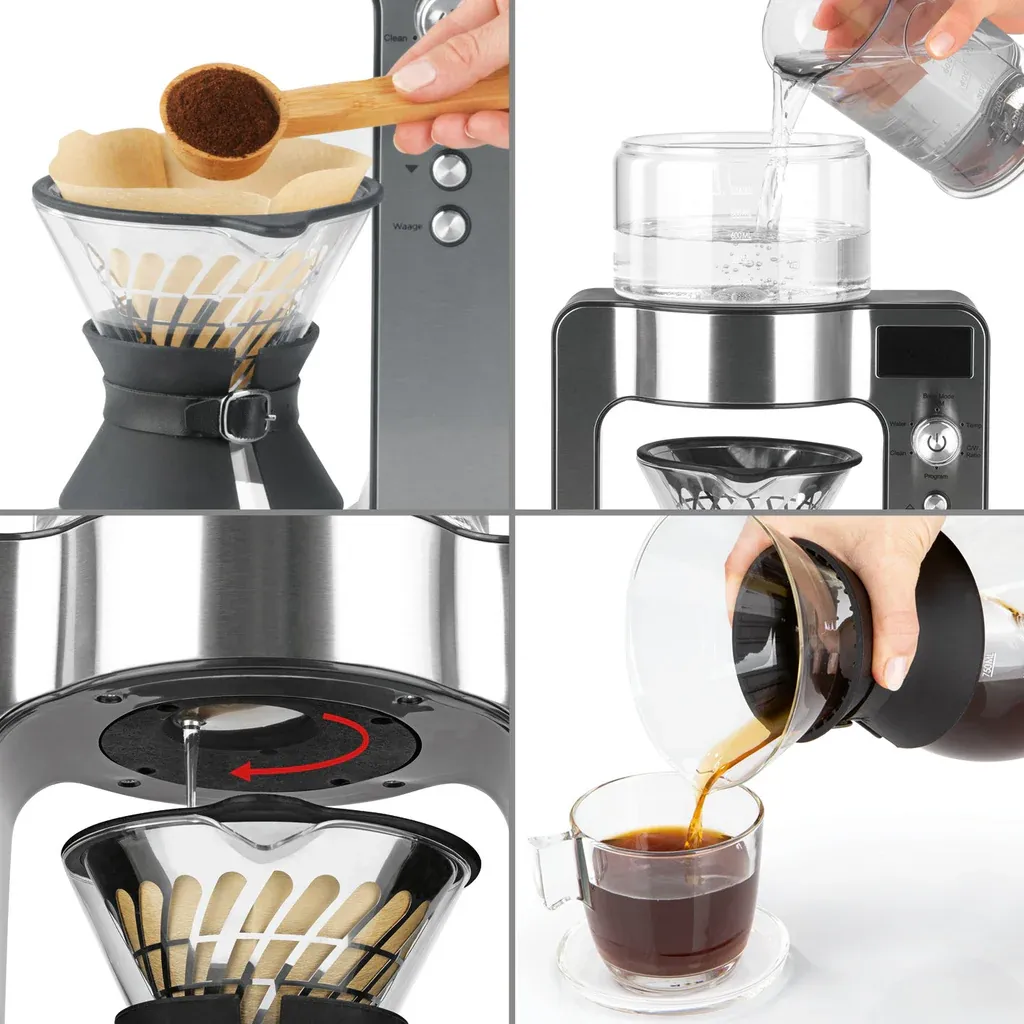 POUR OVER Automat - Kaffeemaschine mit Waage