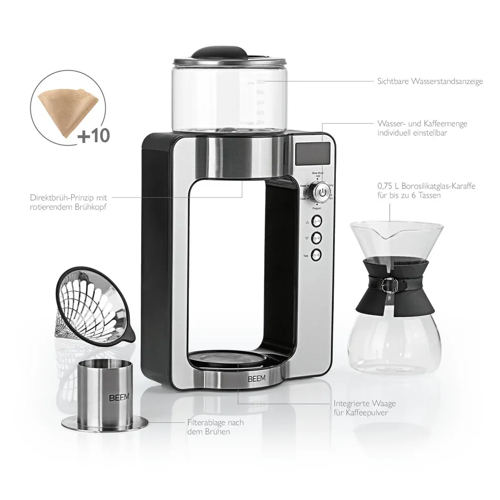 POUR OVER Automat - Kaffeemaschine mit Waage