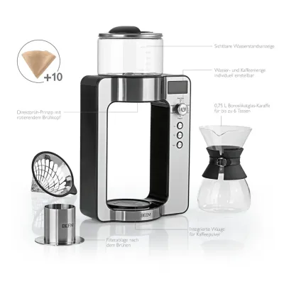 POUR OVER Automat - Kaffeemaschine mit Waage