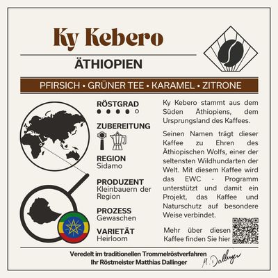 Äthiopien Ky Kebero - Espresso