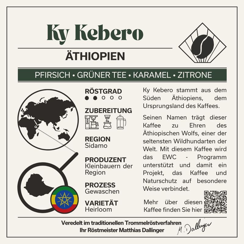 Äthiopien Ky Kebero - Filterkaffee