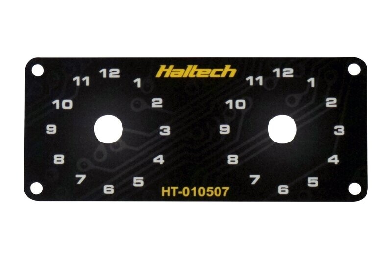 Haltech Ersatzplatte Dual-Switch-Panel Haltech Ersatzplatte Dual-Switch-Panel