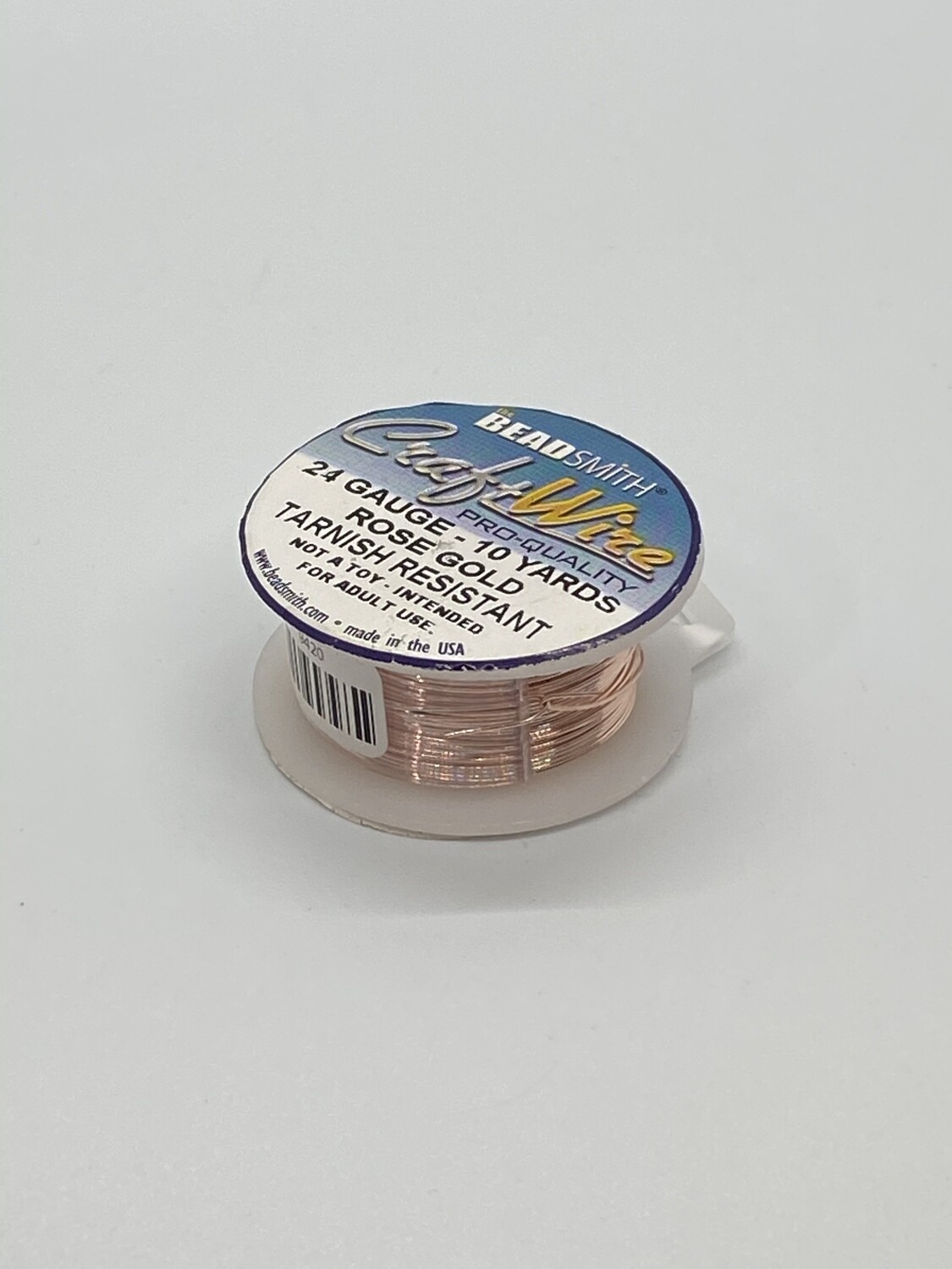 9420 24 Gauge wire Rose Gold.