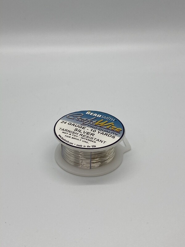 4552 24 Gauge Silver NonTarnish Wire