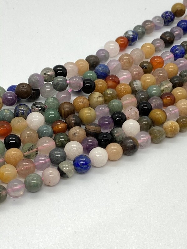 9060 Mixed Gemstones 6mm