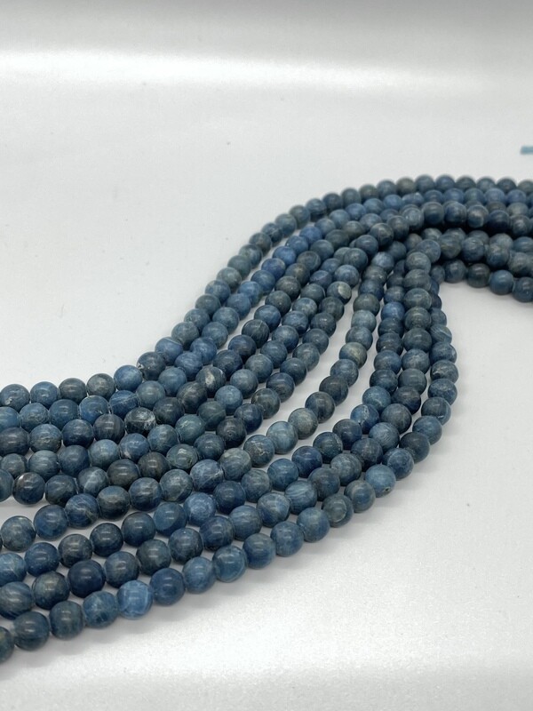 1989 Blue Apatite Round 6mm