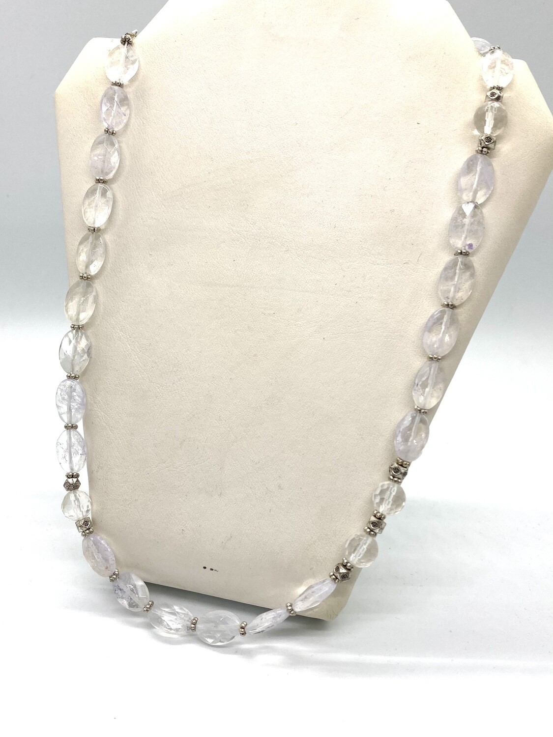5979 Quartz Crystal Necklace  April